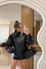 Leather Luxe ג׳קט