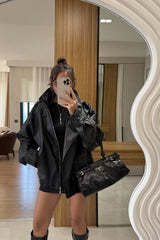 Leather Luxe ג׳קט