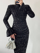 Black Sparkle שמלת