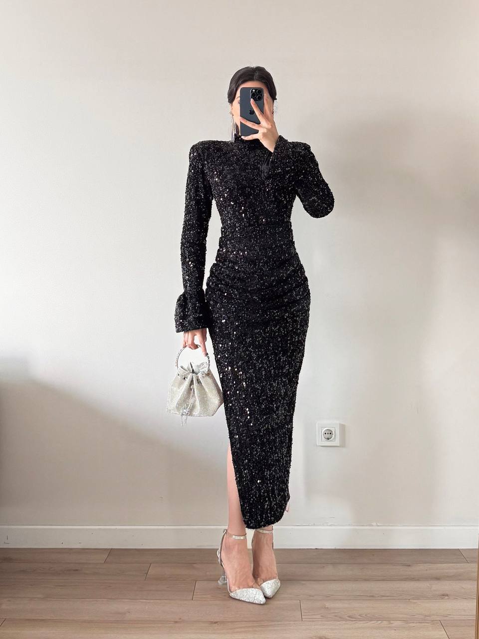 Black Sparkle שמלת